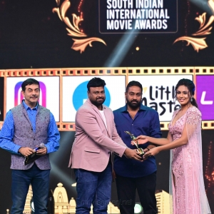Amrutha Productions & Loukya Entertainments won Best Debutant Producer (Telugu) award for Colour Photo movie @ SIIMA Awards 2021
