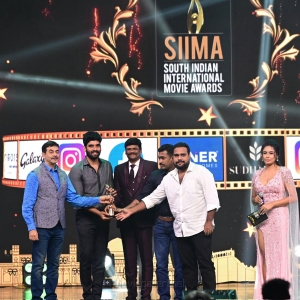 BR Talkies Corporation & White Moon Talkies won Best Debutant Producer (Tamil) award for Kaaval Thurai Ungal Nanban movie @ SIIMA Awards 2021