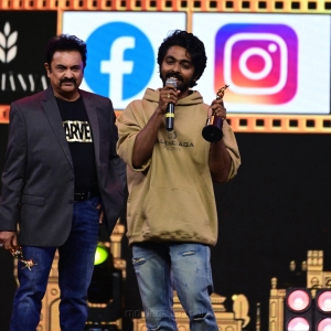 GV Prakash won Best Music Director (Tamil) award for Soorarai Pottru movie @ SIIMA Awards 2021