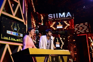 Lakshmi Manchu, Sundeep Kishan @ SIIMA Awards 2021