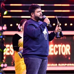 S Thaman won Best Music Director (Telugu) award for Ala Vaikunthapurramuloo movie @ SIIMA Awards 2021