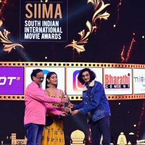 Sanjith Hegde won Best Playback Singer (Male) (Kannada) for Marali Manasagide song Gentleman movie @ SIIMA Awards 2021