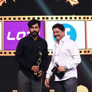 Sharafudheen won Best Actor In A Negative Role (Malayalam) award for Anjaam Paathira movie @ SIIMA Awards 2021