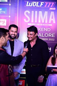 Darshan Thoogudeepa Srinivas @ SIIMA Awards 2022 Red Carpet Stills