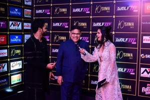 Allu Aravind @ SIIMA Awards 2022 Red Carpet Stills