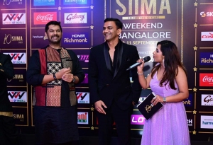 Dhananjaya @ SIIMA Awards 2022 Red Carpet Stills