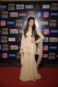 Actress Krithi Shetty @ SIIMA 2021 Awards Red Carpet Day 2 Pics