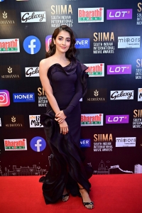 Actress Pooja Hegde @ SIIMA 2021 Awards Red Carpet Day 2 Pics