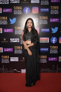 Varsha Bollamma @ SIIMA 2021 Awards Red Carpet Day 2 Pics