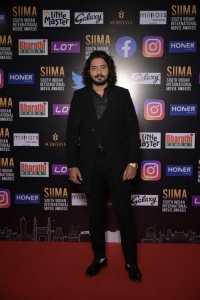 Prajwal Devaraj @ SIIMA 2021 Awards Red Carpet Day 2 Pics