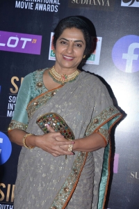 Suhasini Maniratnam @ SIIMA Awards 2021 Red Carpet Day 1 Photos