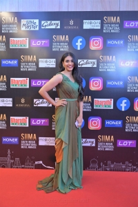 Sapthami Gowda @ SIIMA Awards 2021 Red Carpet Day 1 Photos