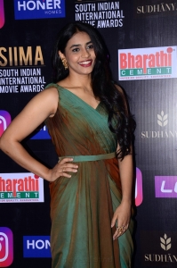 Sapthami Gowda @ SIIMA Awards 2021 Red Carpet Day 1 Photos