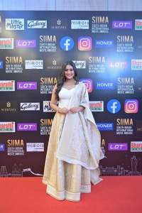 Amrutha Iyengar @ SIIMA Awards 2021 Red Carpet Day 1 Photos