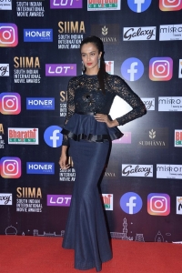 Shubra Aiyappa @ SIIMA Awards 2021 Red Carpet Day 1 Photos