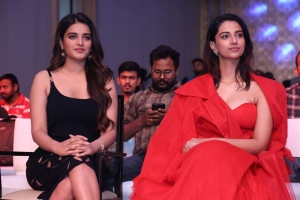 Nidhhi Agerwal, Meenakshi Chaudhary @ SIIMA 2023 Press Meet Stills