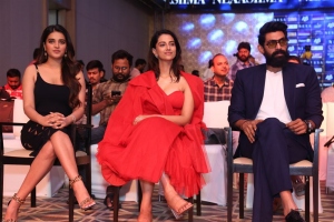 Nidhhi Agerwal, Meenakshi Chaudhary, Rana Daggubati @ SIIMA 2023 Press Meet Stills