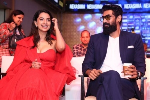 Meenakshi Chaudhary, Rana Daggubati @ SIIMA 2023 Press Meet Stills