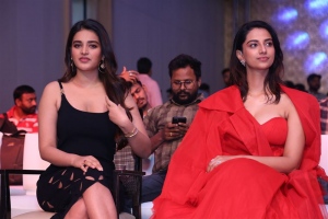 Nidhhi Agerwal, Meenakshi Chaudhary @ SIIMA 2023 Press Meet Stills