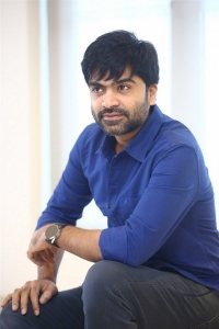 Actor Silambarasan Photos @ Maanadu Movie Interview