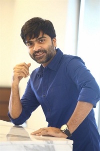 The Loop Movie Actor Simbu Interview Photos