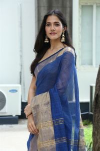 Telugu Actress Simran Choudhary Latest Saree Pics