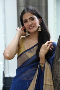 Actress Simran Choudhary Latest Saree Pics