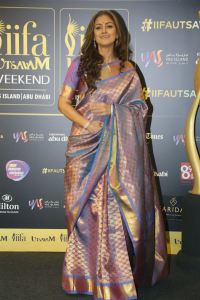 Actress Simran Saree Pics @ IIFA Utsavam Press Conference