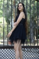 Actress Simrat Kaur Images in Black Skirt