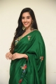 Telugu Actress Simrat Kaur Green Saree Pics