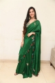 Actress Simrat Kaur Green Saree Pics @ My South Diva Calendar 2021 Launch