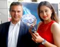 Actress Simrath Juneja along with Mr. Christophe Chorao M.D-Middle East-Ulysse Nardin