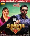 Suriya, Hansika in Singam 2 Movie Release Posters