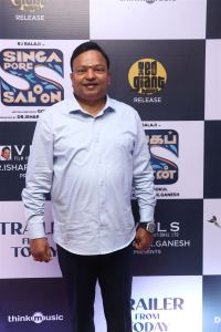 Producer Ishari K.Ganesh @ Singapore Saloon Movie Trailer Launch Stills