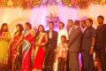 MK Stalin at Singer MK Balaji Priyanka Wedding Reception Photos