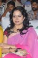 Telugu Singer Sunitha Hot Pink Transparent Saree Pics
