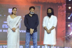 Samyuktha Menon, Trivikram Srinivas, Dhanush @ Sir Movie Pre Release Event Photos