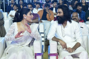 Samyuktha Menon, Dhanush @ Sir Movie Pre Release Event Photos