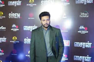 Jayam Ravi @ Siren Movie Audio Launch Stills