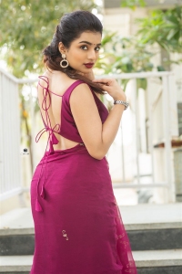 Actress Sirri Raju Red Saree Photoshoot Stills