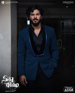 Dulquer Salmaan @ Sita Ramam Pre Release Event Stills