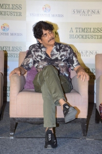 Akkineni Nagarjuna @ Sita Ramam Movie Thanks Meet Stills