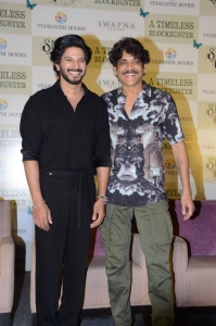 Dulquer Salmaan, Nagarjuna @ Sita Ramam Movie Thanks Meet Stills