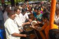 Sivasakthi Pandian at Mylapore Kapaleeswarar Temple Festival Annadanam