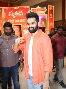 Ram Pothineni @ Skanda Movie Cult Jathara Karimnagar Photos