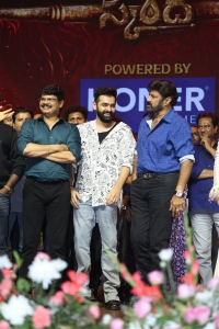 Boyapati Srinu, Ram Pothineni, Balakrishna @ Skanda Pre Release Thunder Event Stills