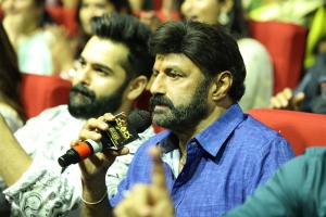 Ram Pothineni, Nandamuri Balakrishna @ Skanda Pre Release Thunder Event Stills