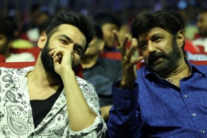 Ram Pothineni, Nandamuri Balakrishna @ Skanda Pre Release Thunder Event Stills