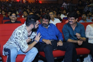 Ram Pothineni, Nandamuri Balakrishna @ Skanda Pre Release Thunder Event Stills