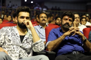 Ram Pothineni, Nandamuri Balakrishna @ Skanda Pre Release Thunder Event Stills